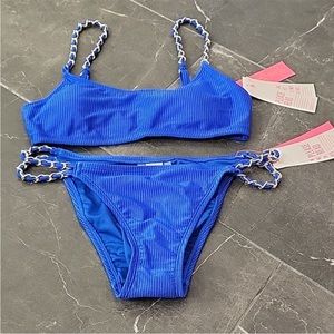 Lilly Pulitzer Blue Chain Bikini